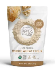One Degree Organic Foods Sprouted Whole Wheat Flour - 80 oz