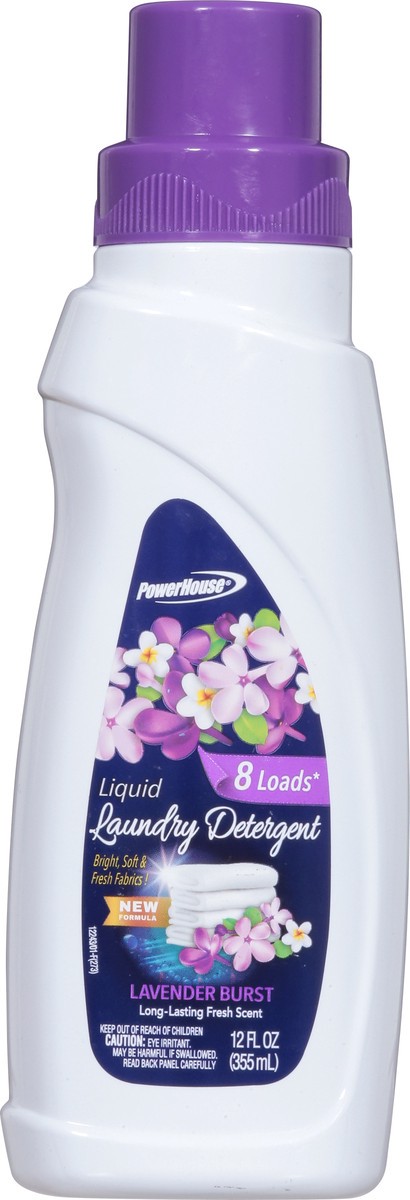 slide 9 of 14, PowerHouse Liquid Lavender Burst Laundry Detergent 12 fl oz, 12 fl oz
