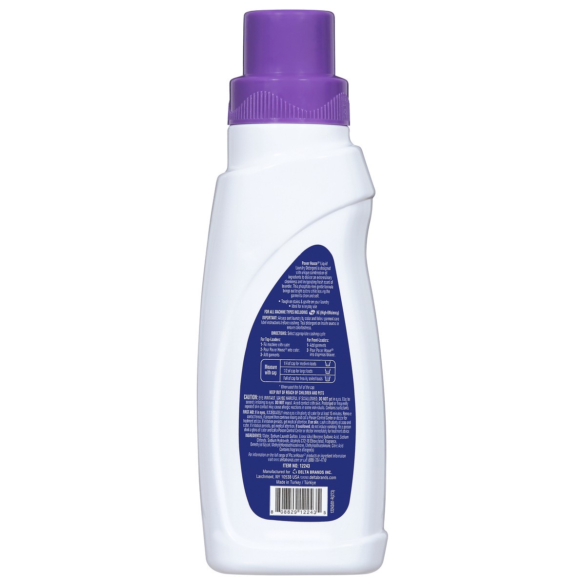 slide 3 of 14, PowerHouse Liquid Lavender Burst Laundry Detergent 12 fl oz, 12 fl oz