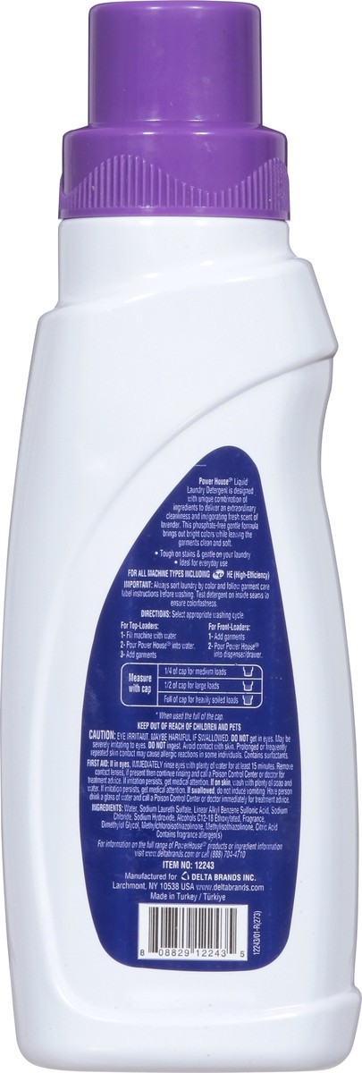 slide 7 of 14, PowerHouse Liquid Lavender Burst Laundry Detergent 12 fl oz, 12 fl oz