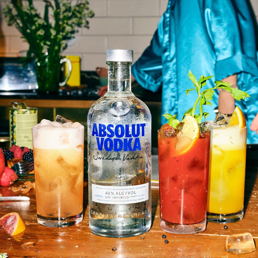 slide 2 of 7, Absolut Original Vodka with Combo, 1.75 L Bottle, 40% ABV, 1.75 liter