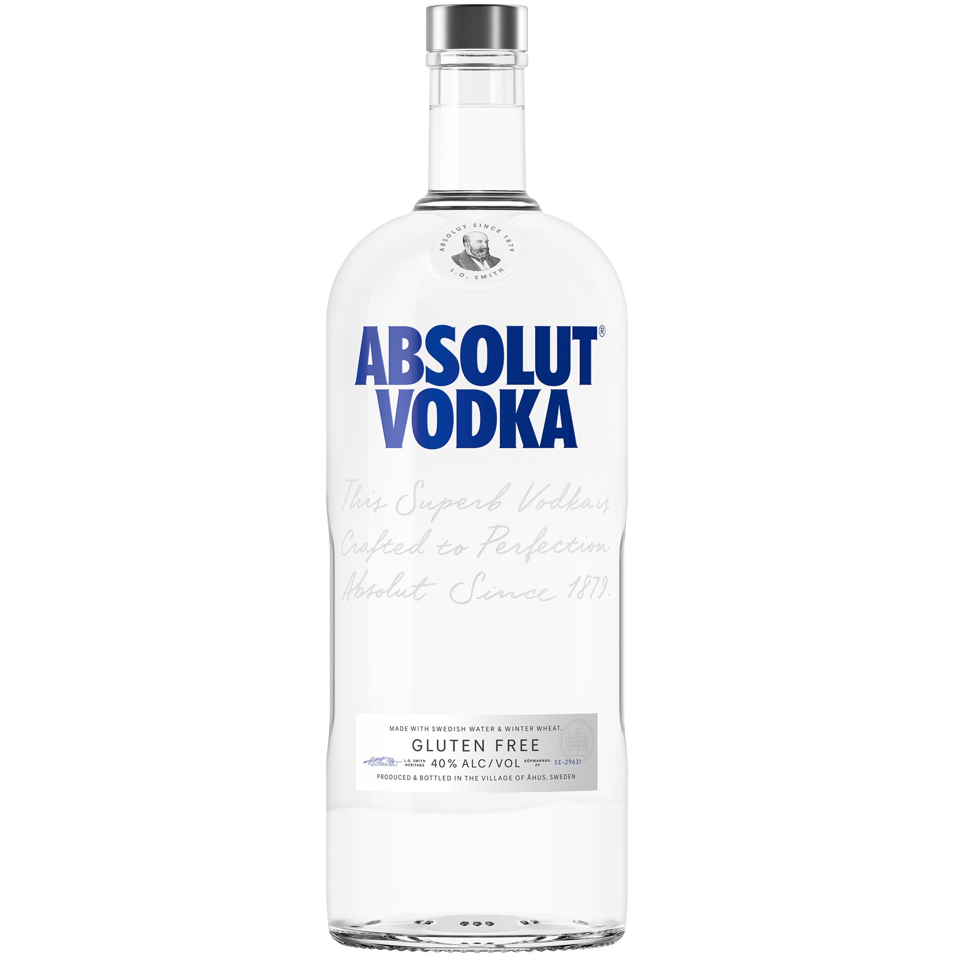 slide 1 of 7, Absolut Original Vodka with Combo, 1.75 L Bottle, 40% ABV, 1.75 liter