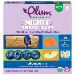 Plum Organics Mighty Snack Bars Blueberry Bar
