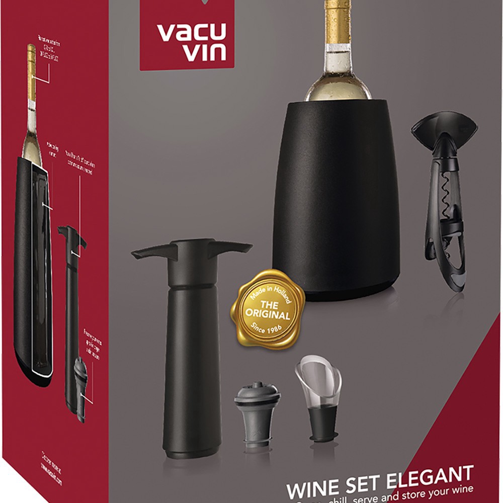 slide 1 of 1, Vacu Vin Elegant 5 Piece Wine Set, 1 ct