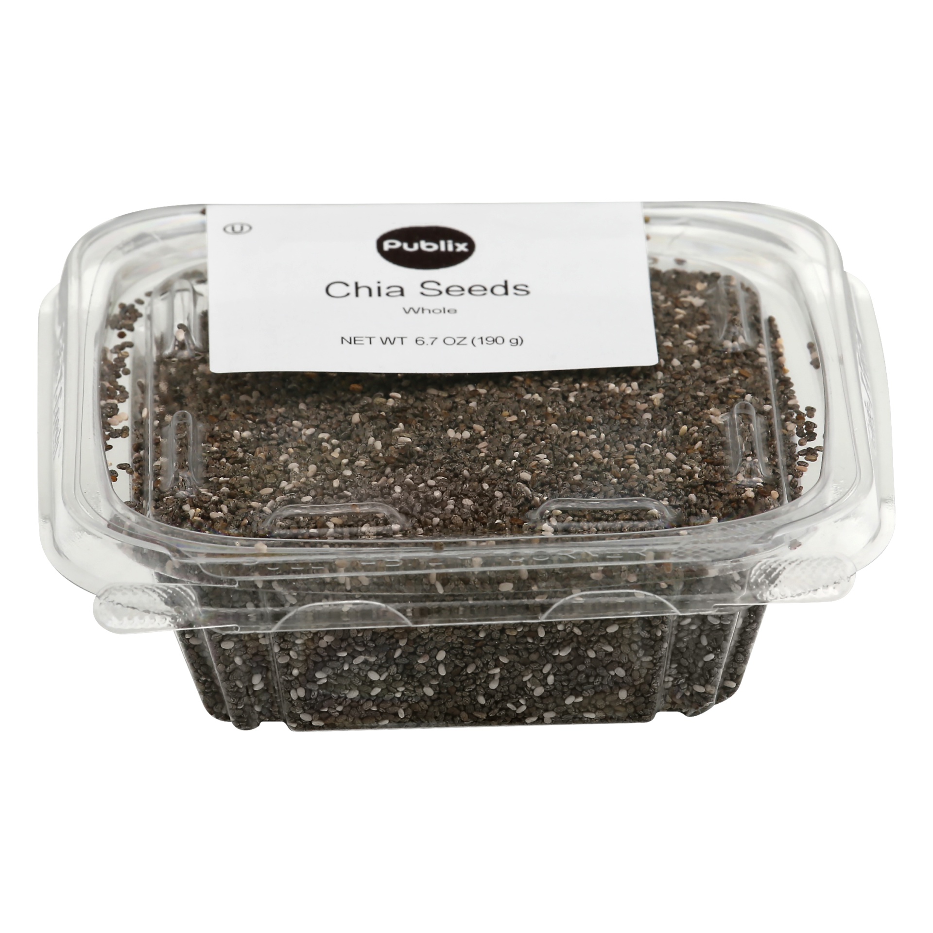 slide 1 of 1, Publix Whole Chia Seeds - 6.7 oz, 6.7 oz
