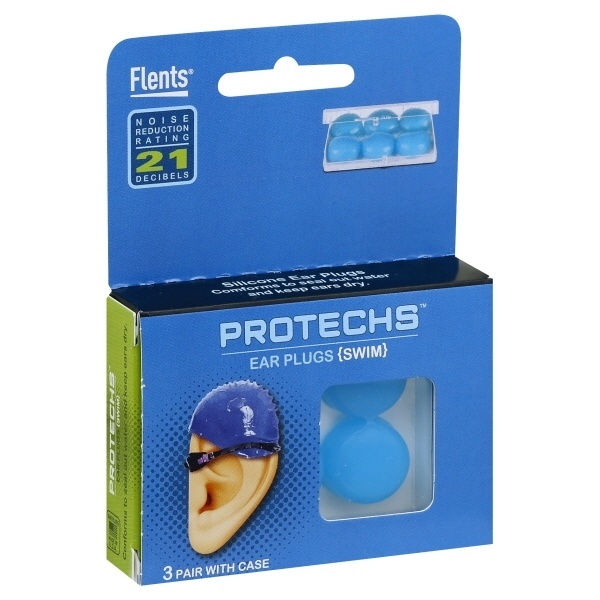 slide 1 of 1, Flents Ear Plugs Silicone, 6 ct