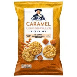 Quaker Rice Crisps Caramel 3.52 Oz