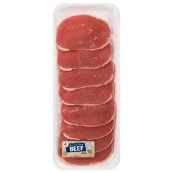 Beef Round Steaks Value Pack - 8 ct