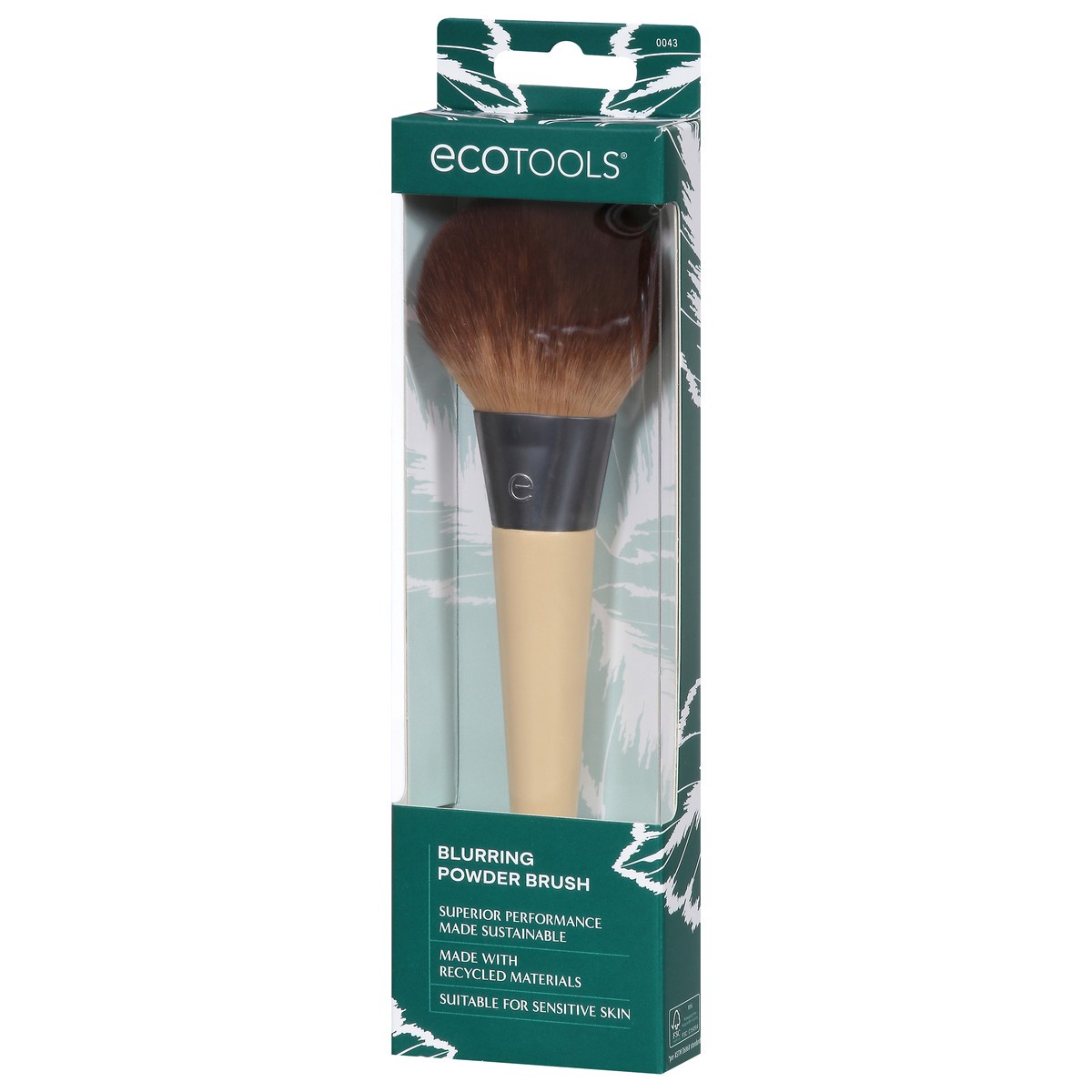 slide 2 of 12, EcoTools Blurring Powder Brush 1 ea, 1 ct