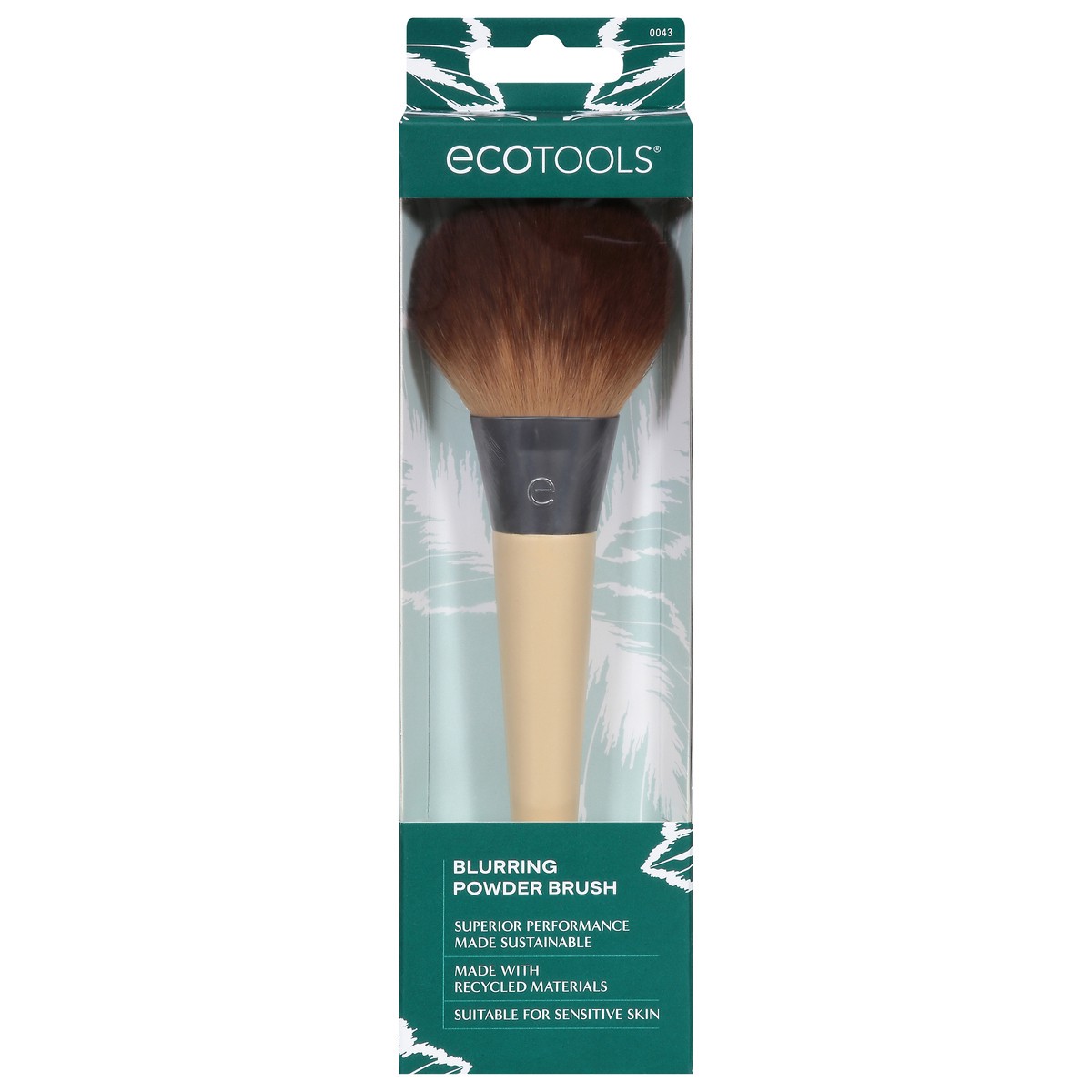 slide 1 of 12, EcoTools Blurring Powder Brush 1 ea, 1 ct