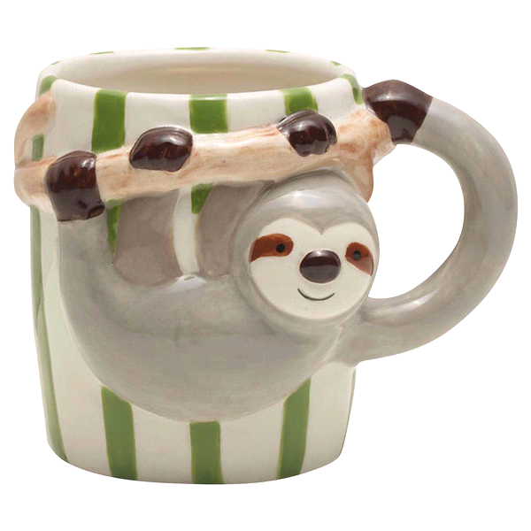 slide 1 of 1, Pfaltzgraff Figural Sloth Mug, 1 ct