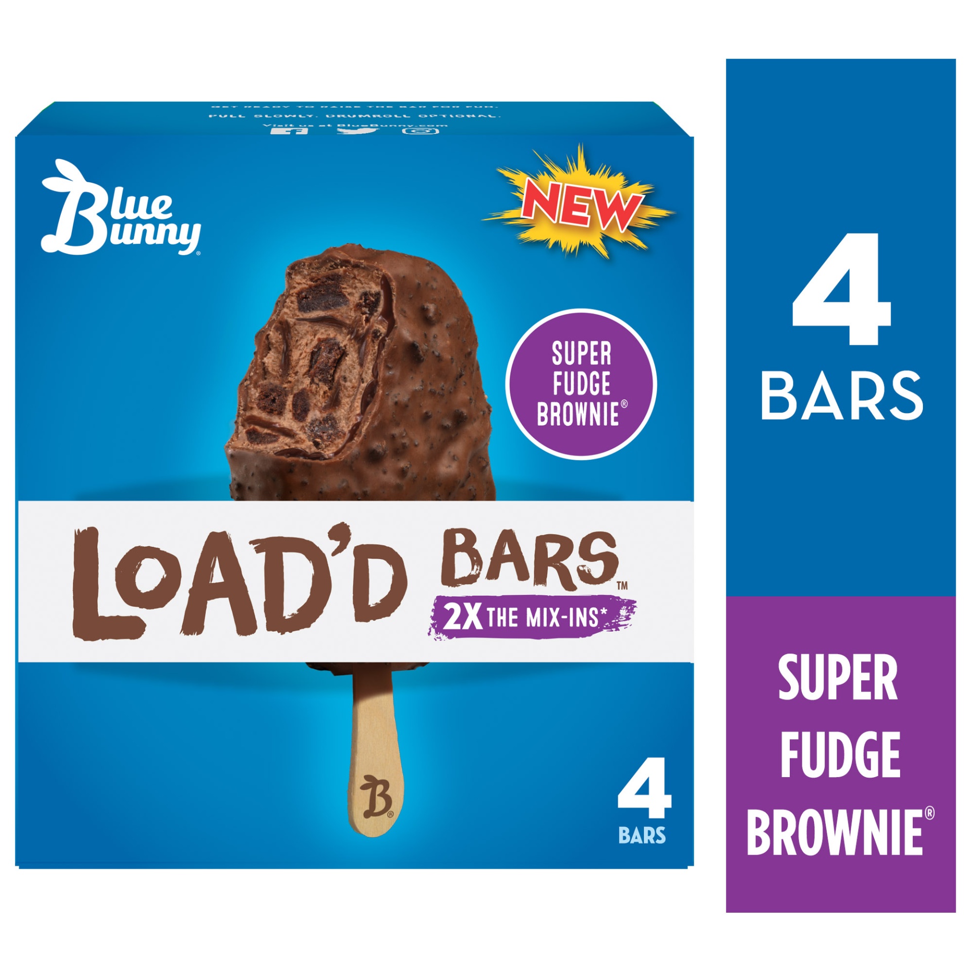 Super Fudge Brownie 4 ct 3.35 fl oz Shipt