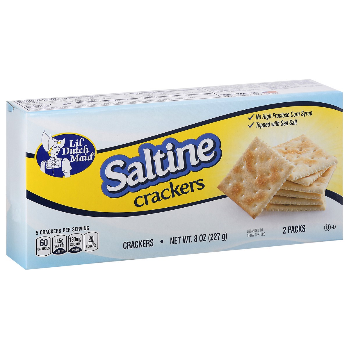 slide 2 of 14, Lil' Dutch Maid 2 Pack Saltine Crackers 2 ea, 2 ct