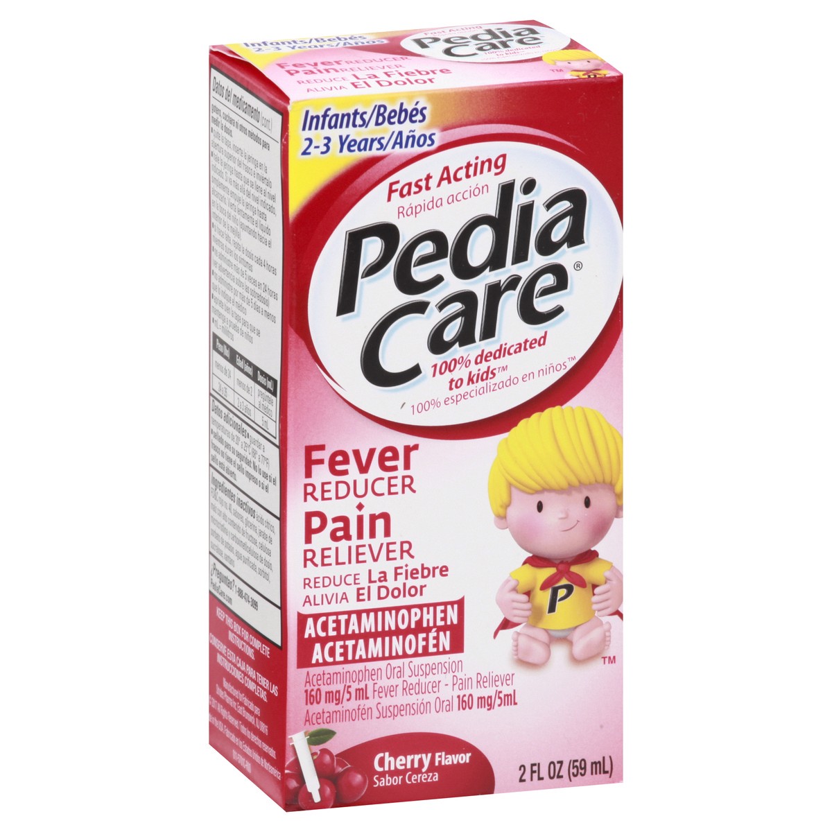 slide 12 of 12, PediaCare Cherry Flavor Fever Reducer/Pain Reliever 2 oz, 2 oz