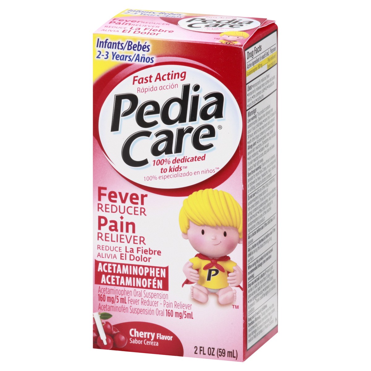 slide 9 of 12, PediaCare Cherry Flavor Fever Reducer/Pain Reliever 2 oz, 2 oz