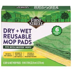 First Street Microfiber Wet Mop Pad