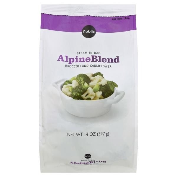 slide 1 of 1, Publix Alpine Blend Broccoli and Cauliflower, 14 oz