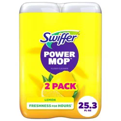 Swiffer Powermop Soln Lemon 3/2x.75l