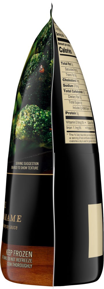 slide 3 of 4, Private Selection® Chef Inspired Szechuan Style Broccoli & Edamame, 12 oz