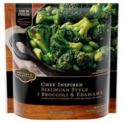 Private Selection® Chef Inspired Szechuan Style Broccoli & Edamame
