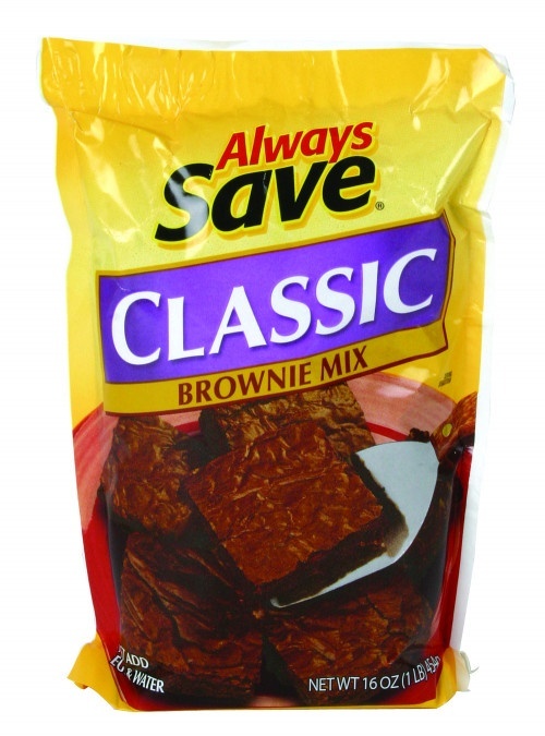 slide 1 of 1, Always Save Classic Brownie Mix, 16 oz