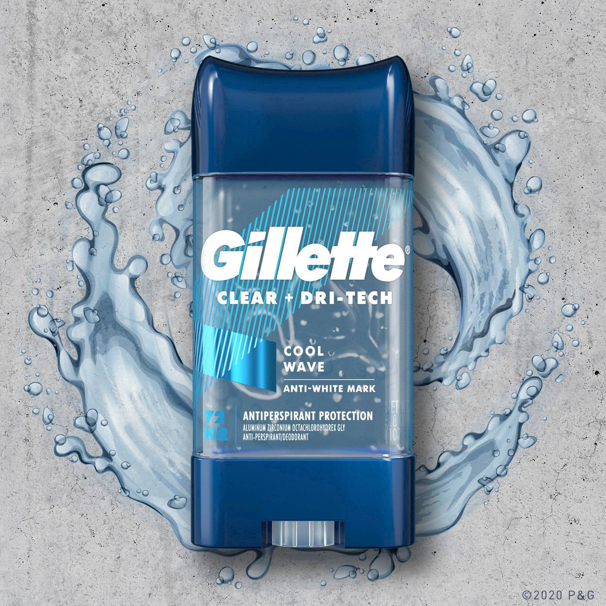 slide 13 of 72, Gillette Clear Gel Cool Wave Anti Pe, 3.8 oz