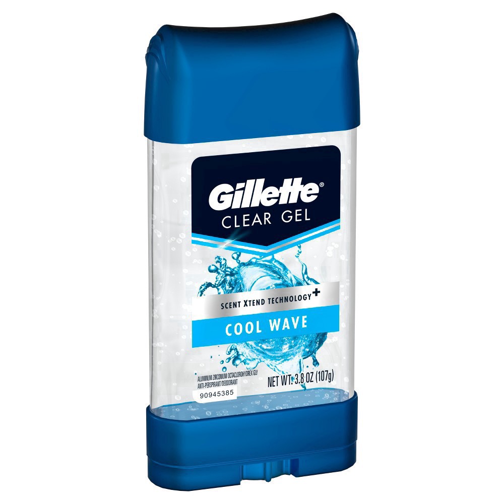 slide 25 of 72, Gillette Clear Gel Cool Wave Anti Pe, 3.8 oz