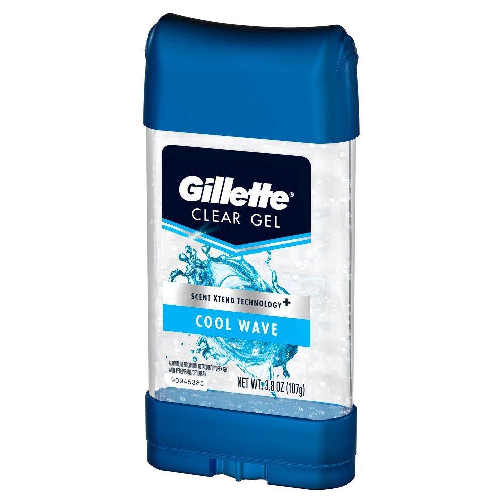 slide 29 of 72, Gillette Clear Gel Cool Wave Anti Pe, 3.8 oz