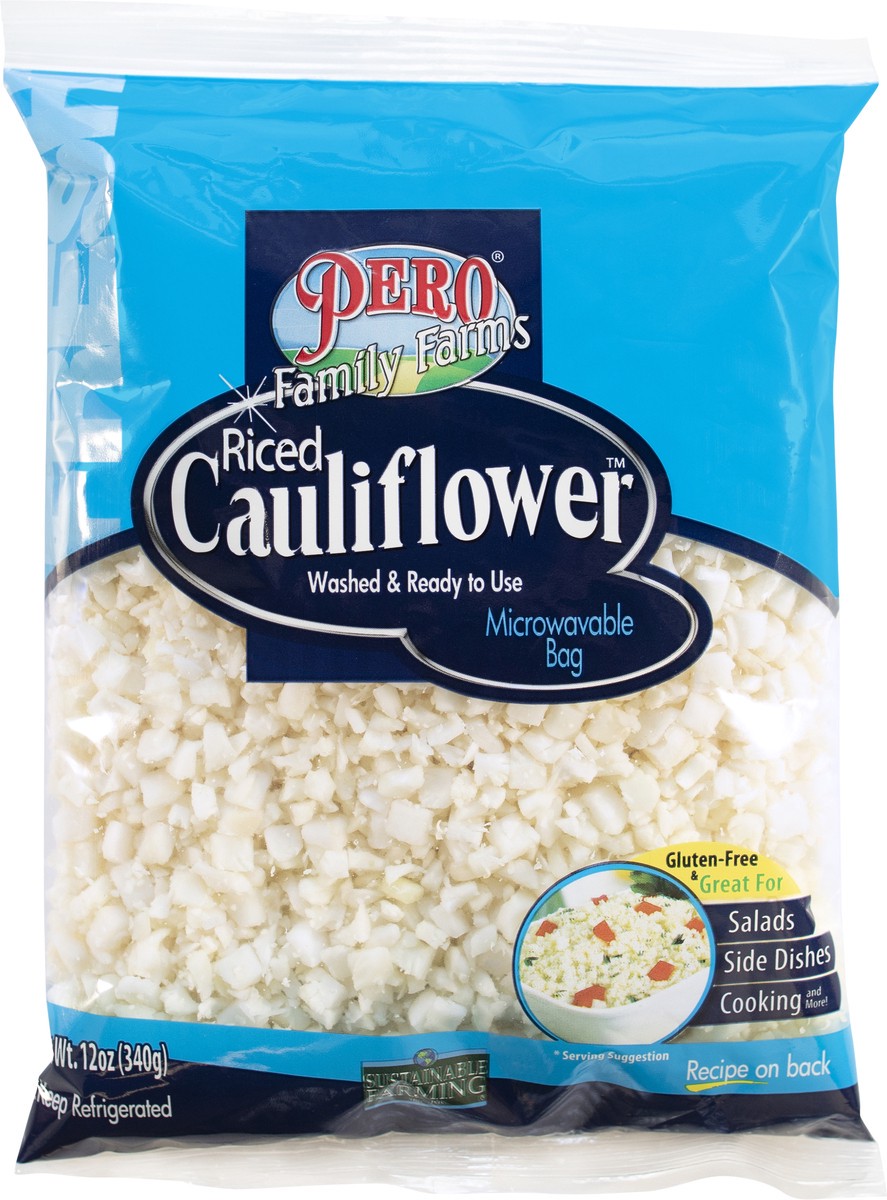 slide 2 of 11, Pero Family Farms Riced Cauliflower, 12 oz