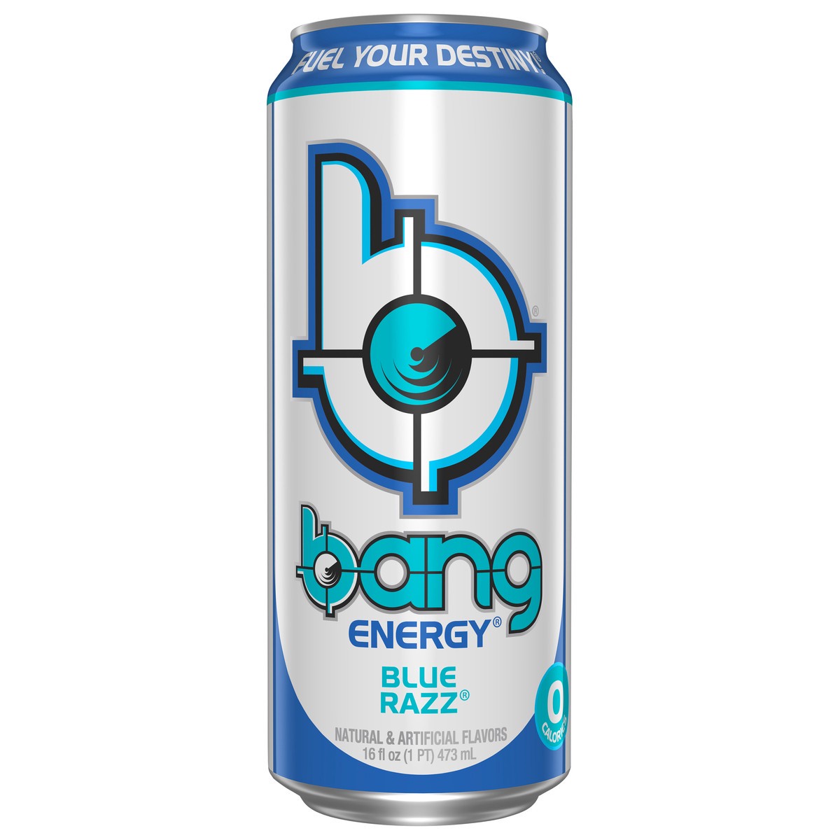 slide 1 of 6, Bang Blue Razz Energy Drink 16 fl oz, 16 fl oz