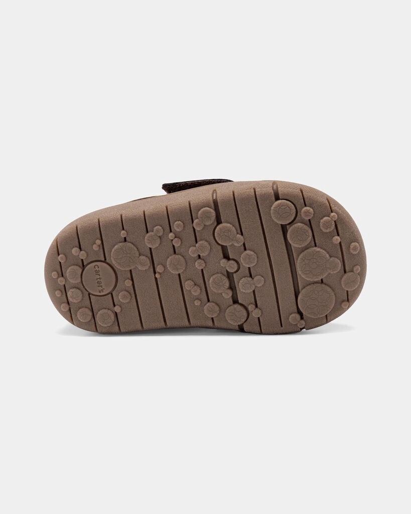 slide 4 of 6, Carter's Baby Boy Every Step® First Walker Casual Shoes - Brown Brown 3.5, 1 ct