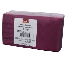 slide 1 of 1, GFS Burgandy Dinner Napkin, 50 ct