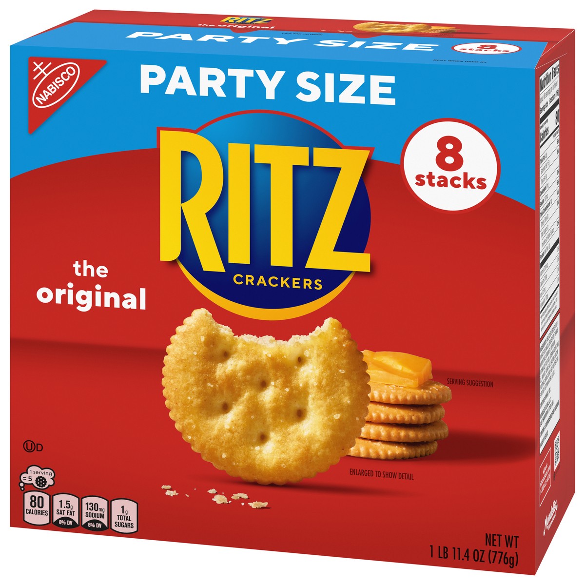 slide 3 of 9, RITZ Original Crackers, Party Size, 27.4 oz, 27.40 oz
