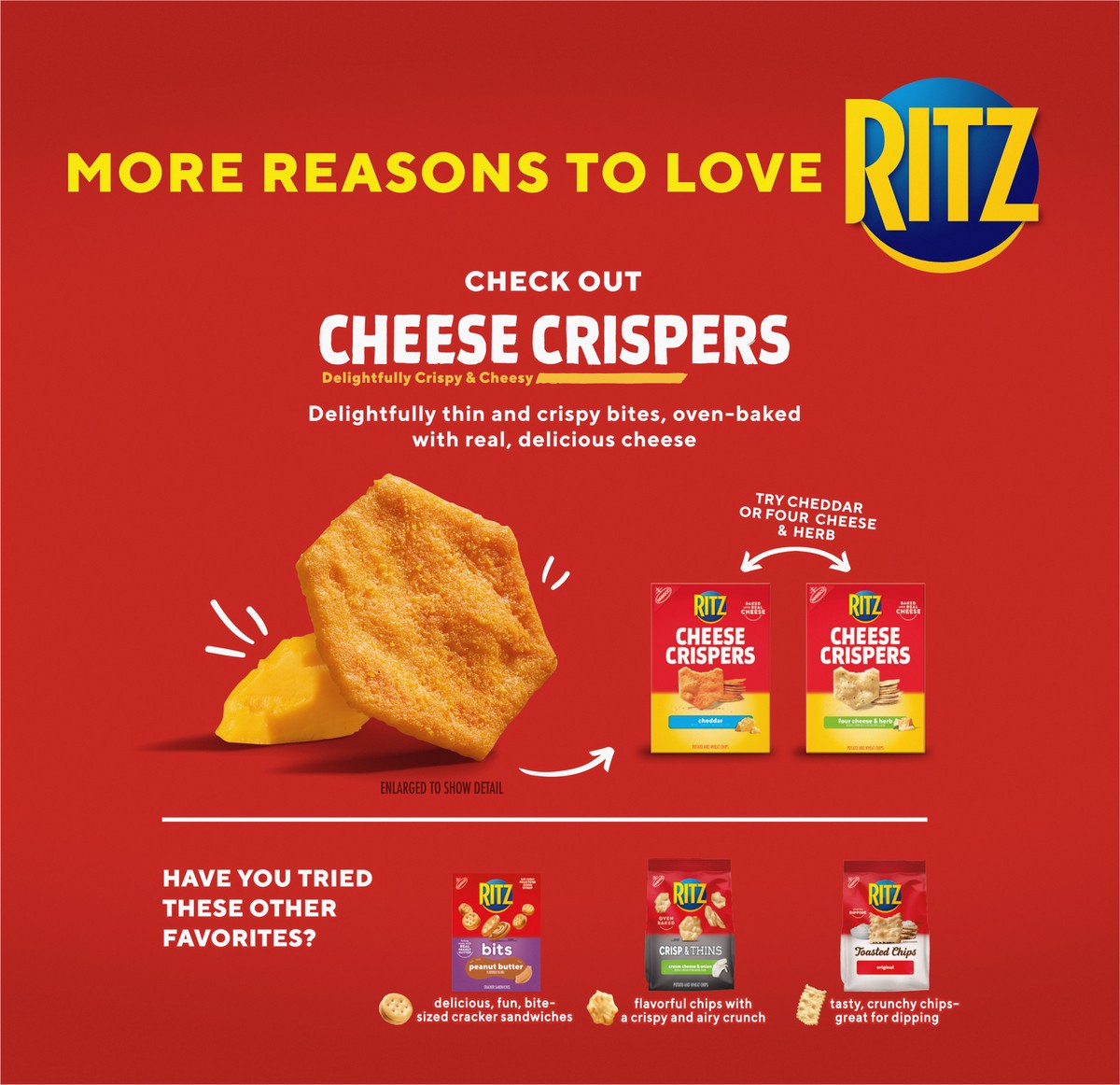 slide 5 of 9, Ritz Party Size Crackers - 27.4oz, 27.4 oz