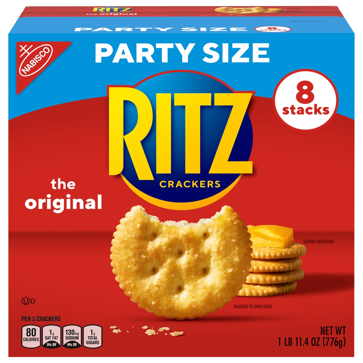 slide 1 of 8, Ritz Party Size Crackers - 27.4oz, 27.4 oz