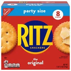 RITZ Original Crackers, Snacks for Kids and Adults, Lunch Snacks, Party Size, 27.4 oz