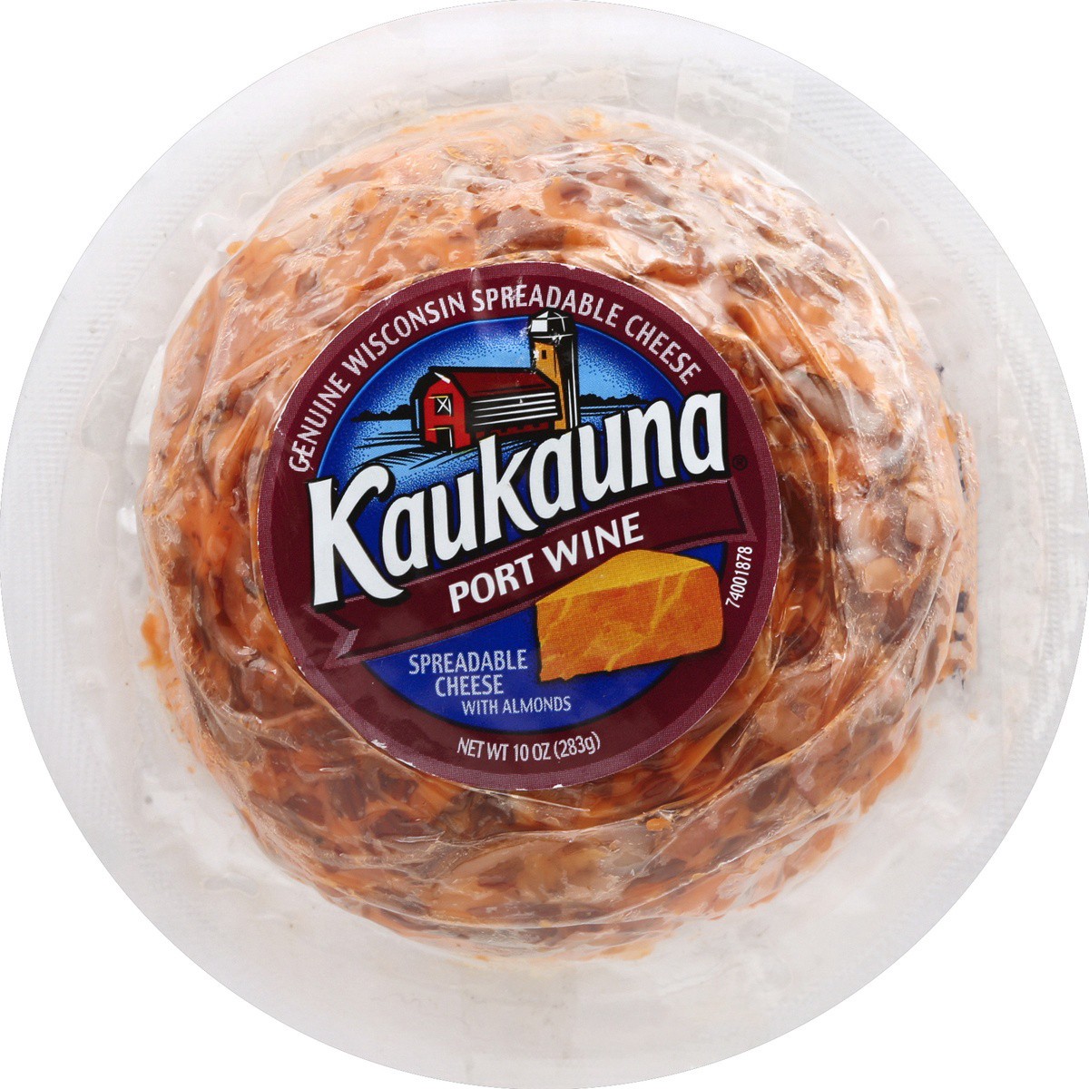 slide 3 of 5, Kaukauna Port Wine Cheese Ball, 10 oz