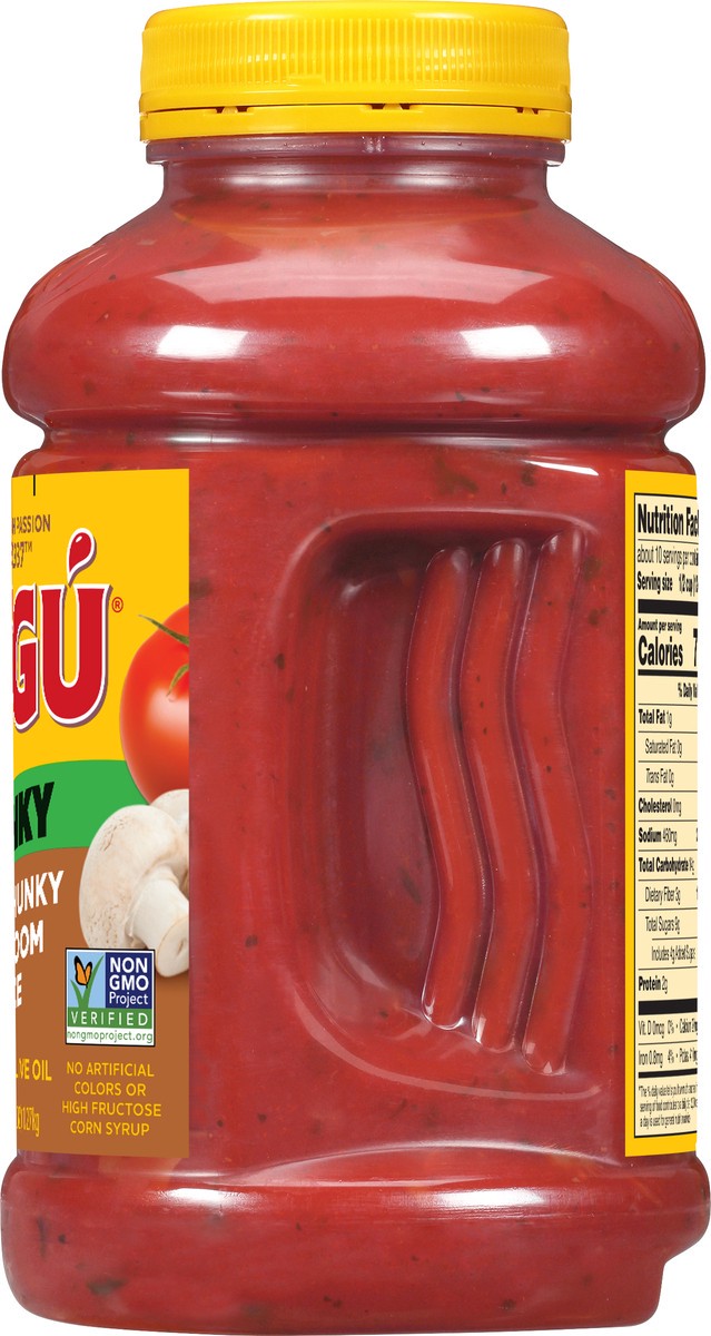 slide 10 of 15, Ragu Super Chunky Mushroom Pasta Sauce, 45 oz., 45 oz