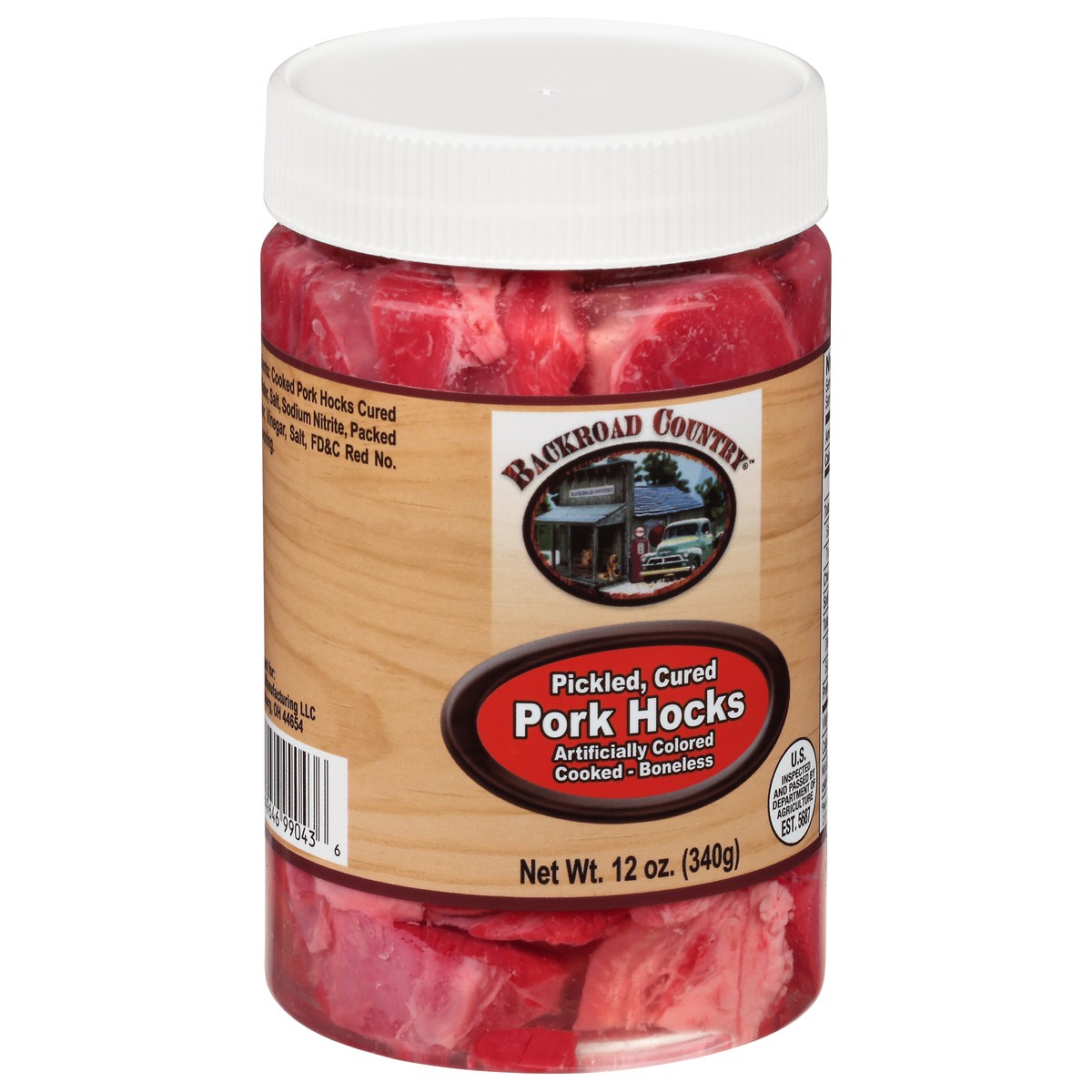 slide 4 of 9, Backroad Country Pickled Cured Pork Hocks 12 oz, 12 oz
