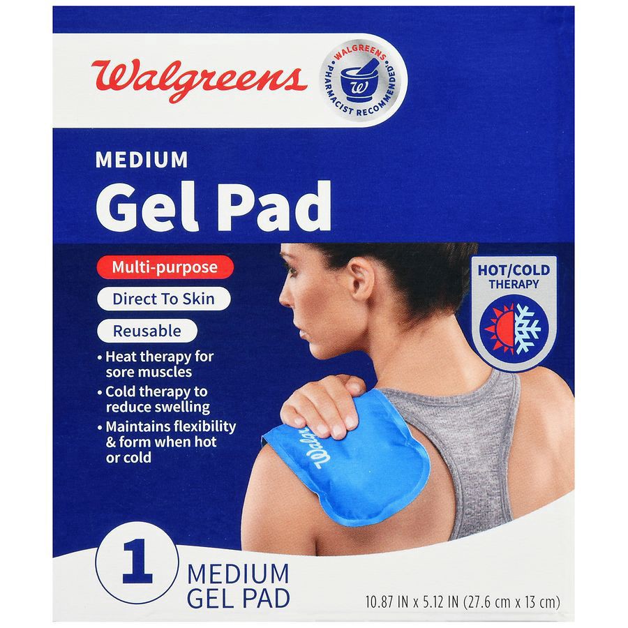 slide 5 of 5, Walgreens Reusable Hot and Cold Gel Pad, 1 ct