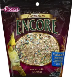 Brown's Cockatiel Food 5 lb