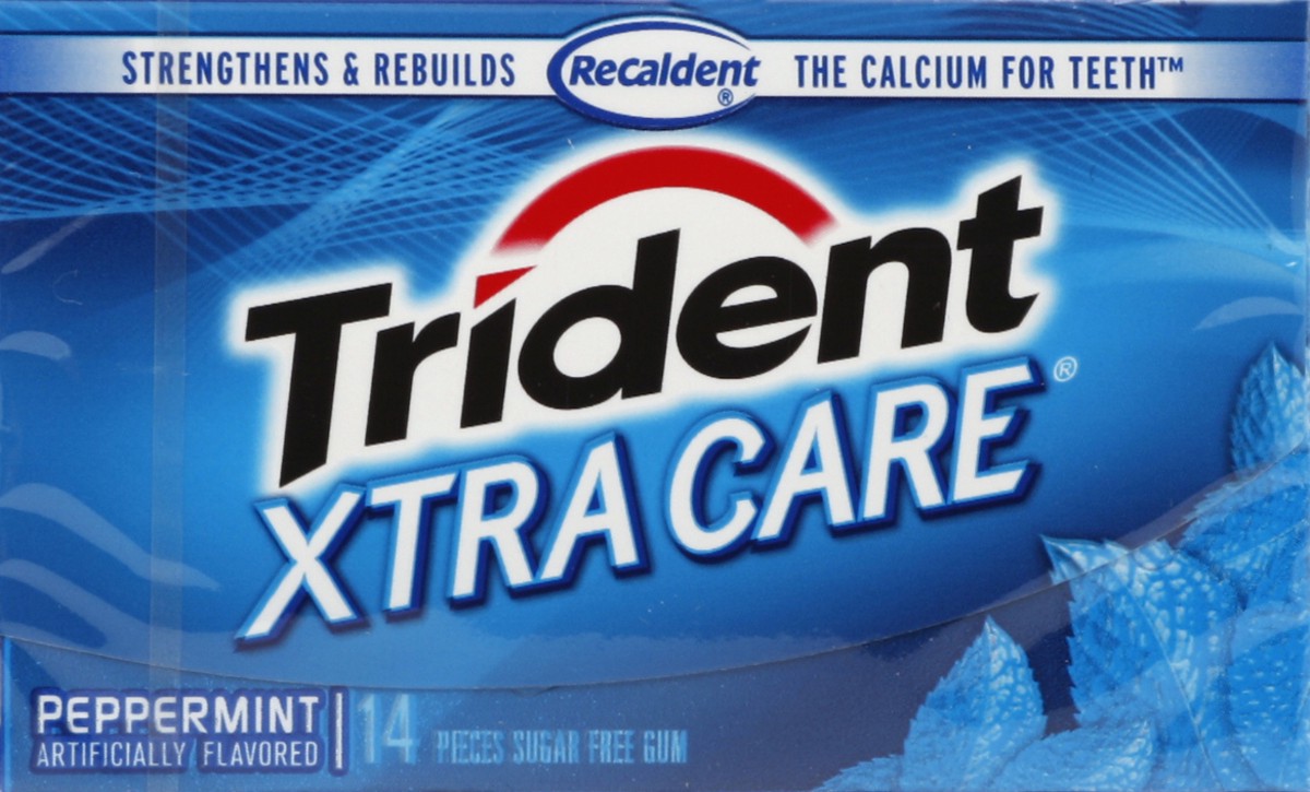 slide 6 of 7, 14Pc Trid Xtra Care Pprmt, 0.07 lb