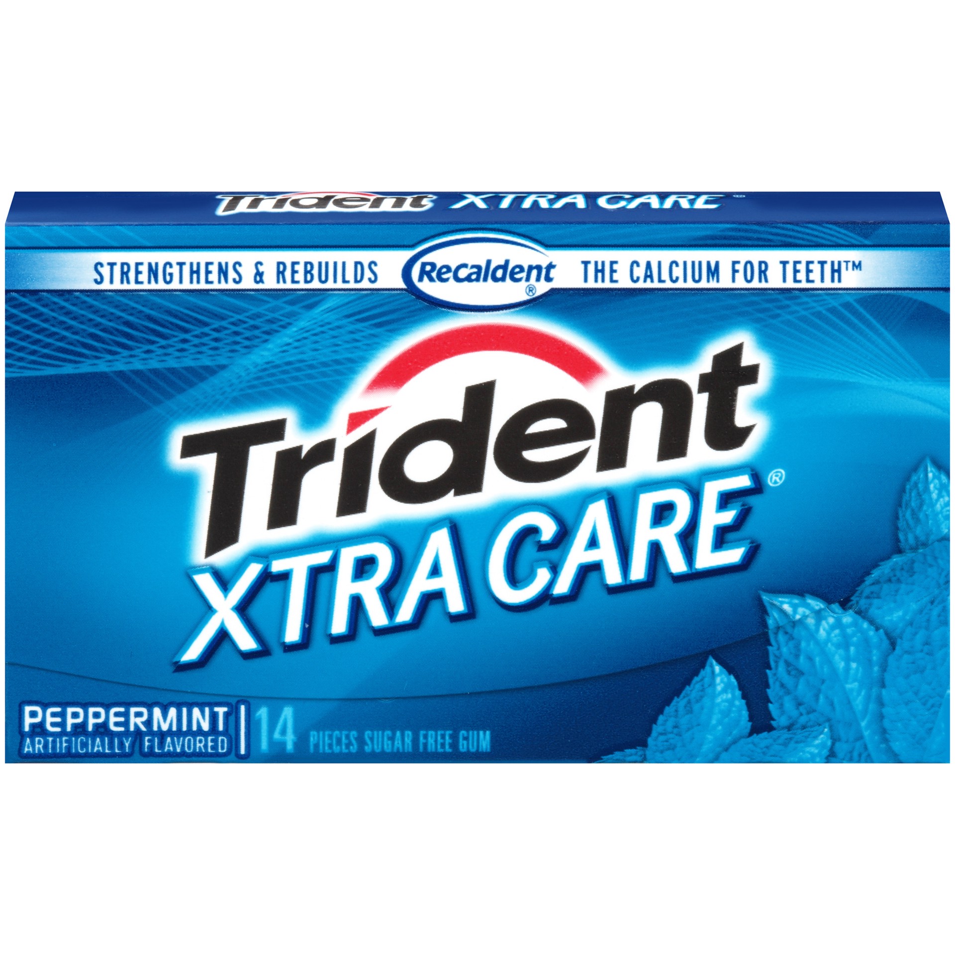 slide 1 of 7, 14Pc Trid Xtra Care Pprmt, 0.07 lb