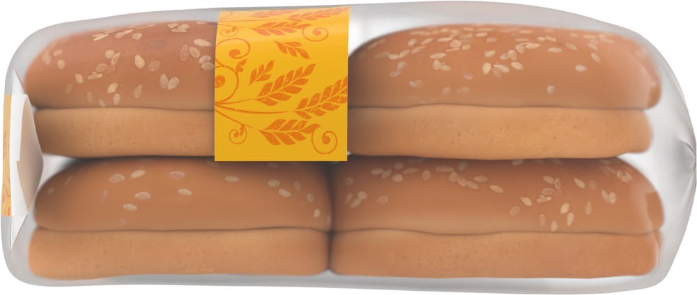 slide 5 of 6, Private Selection Sesame Extra Large Enriched Sandwich Rolls, 8 ct; 22 oz