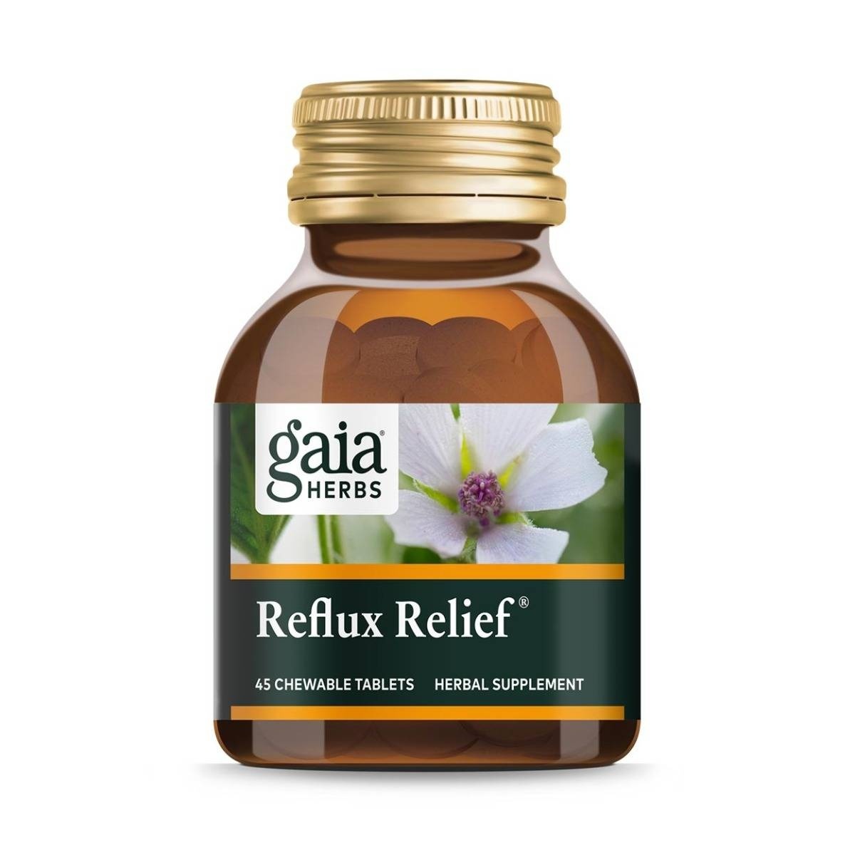 slide 1 of 1, Gaia Herbs Reflux Relief 45 Ea, 1 ct