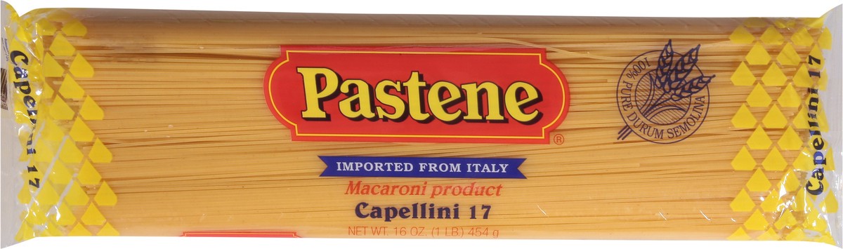 slide 2 of 11, Pastene Italian Capellini, 16 oz