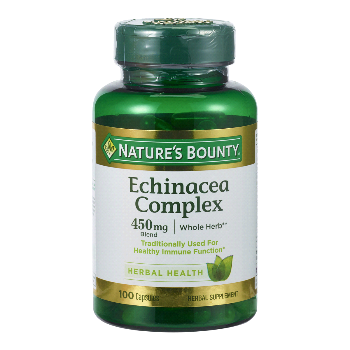 slide 1 of 9, Nature's Bounty Echinacea Complex 100 ea, 100 ct