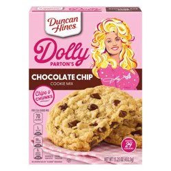 Duncan Hines Dolly Parton's Chocolate Chip Cookie Mix, 15.25 oz