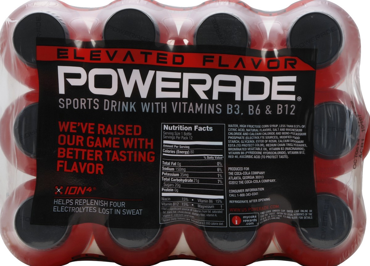 slide 2 of 4, Powerade Sports Drink - 12 ct, 12 ct