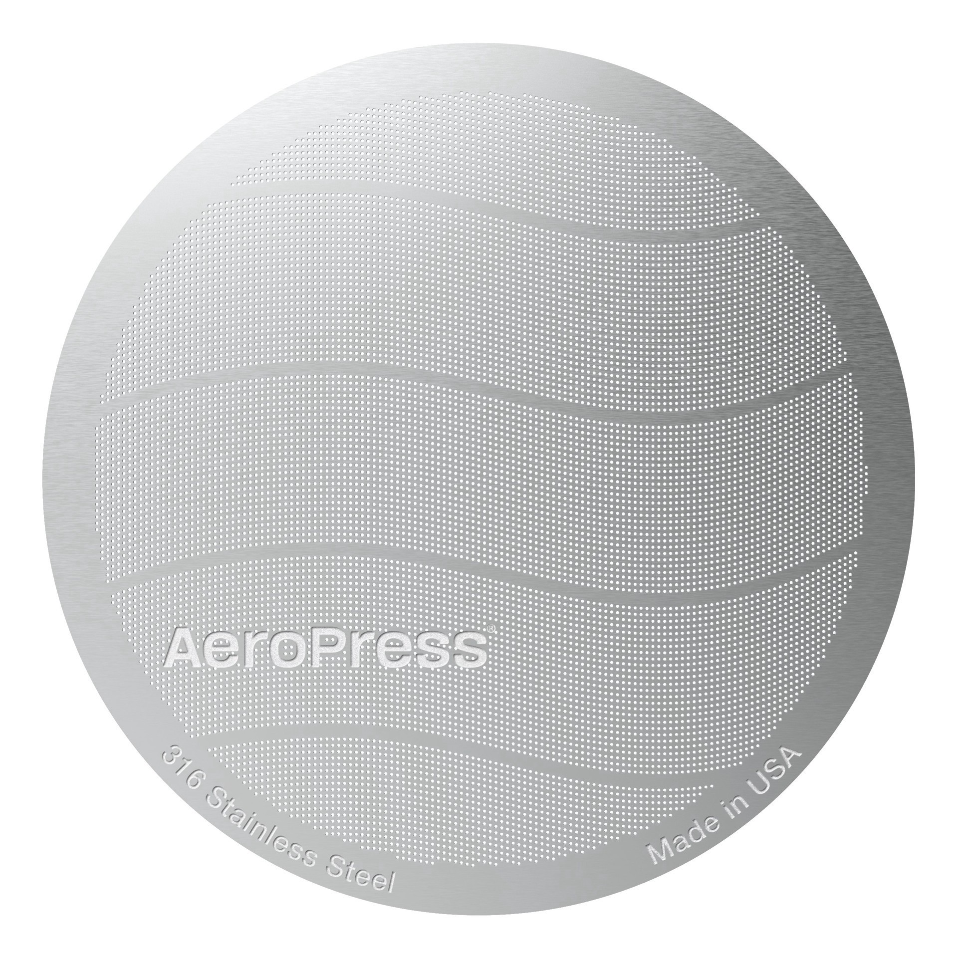slide 1 of 1, AeroPress Stainless Steel Filter - Standard, 1 ct